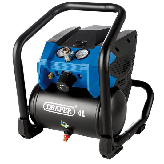 Draper D20 20V Compressor, 4L (Sold Bare) DRA-08093