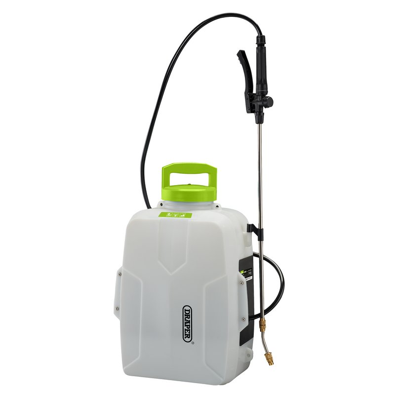 Draper D20 20V Backpack Sprayer, 12L (Sold Bare) DRA-08096