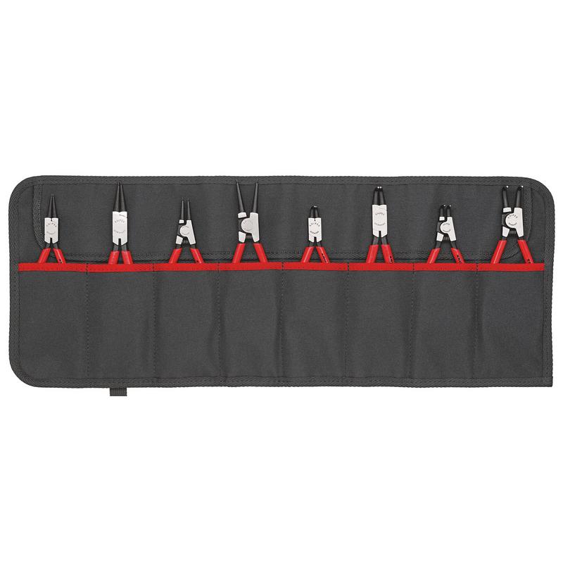 KNIPEX 00 19 58 V01 Set of Circlip Pliers, 8 Parts DRA-08460