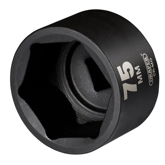Draper HI-TORQ Impact Socket, 1" Sq. Dr. 75mm DRA-08504