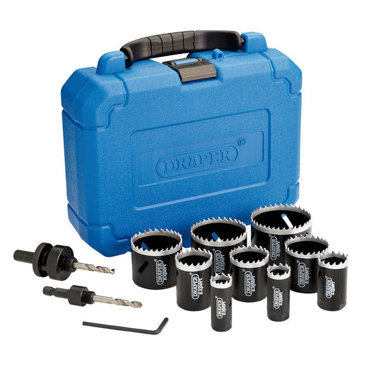 Draper Expert Cobalt Hole Saw Set (12 Piece) DRA-08564