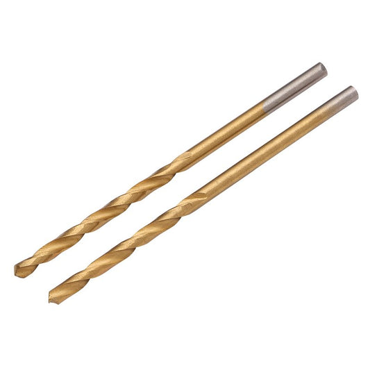 Draper HSS Titanium Nitride Coated Drill Bit, 2.0mm x 49mm (Pack of 2) DRA-08860