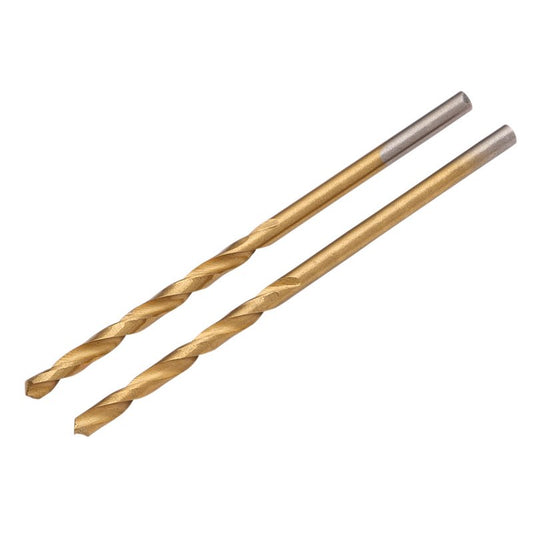 Draper HSS Titanium Nitride Coated Drill Bit, 2.5mm x 57mm (Pack of 2) DRA-08861