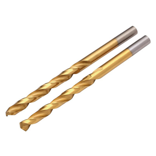 Draper HSS Titanium Nitride Coated Drill Bit, 5.5mm x 93mm (Pack of 2) DRA-08868