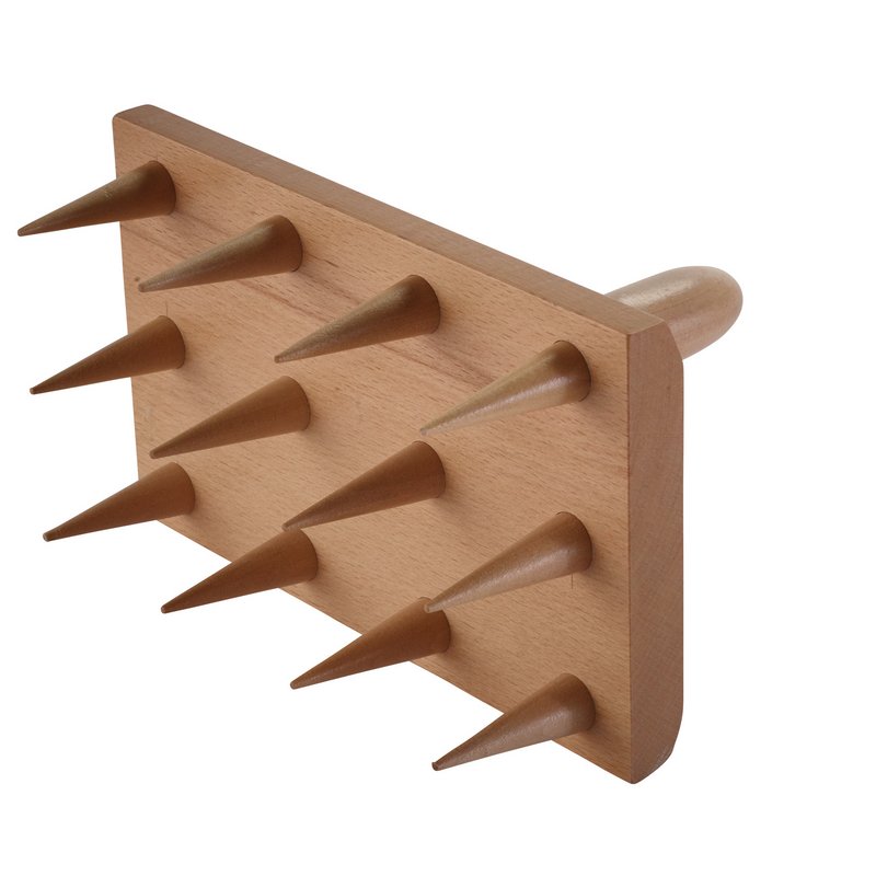 Draper Heritage Wooden Multi-Seed Tray Dibber with 12 Prongs, 120mm x 200mm DRA-09003