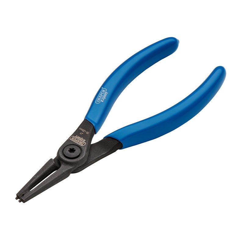 Draper Expert Straight Tip Internal Circlip Pliers, J1, 140mm DRA-09016