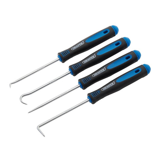 Draper Mini Hook and Pick Set, 165mm (4 Piece) DRA-09042