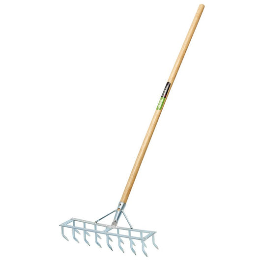 Draper Long Handled Steel Harrow Rake and Scarifier DRA-09994