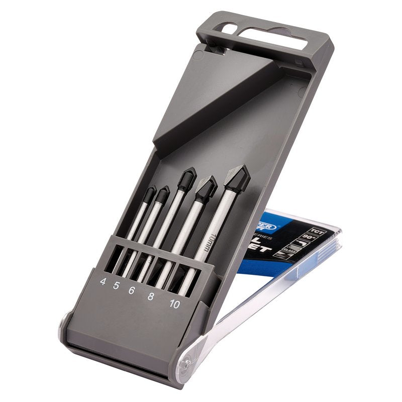 Draper Expert TCT Ceramic Drill Bit Set (5 Piece) DRA-10180