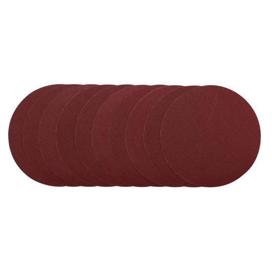 Draper Sanding Discs, 200mm, 120 Grit (Pack of 10) DRA-10233