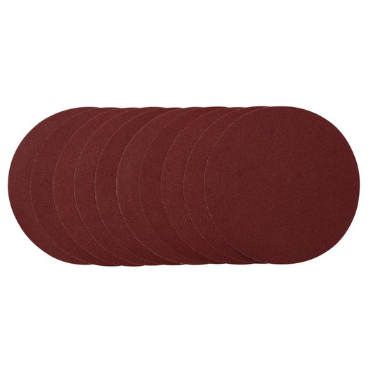 Draper Sanding Discs, 230mm, 80 Grit (Pack of 10) DRA-10370
