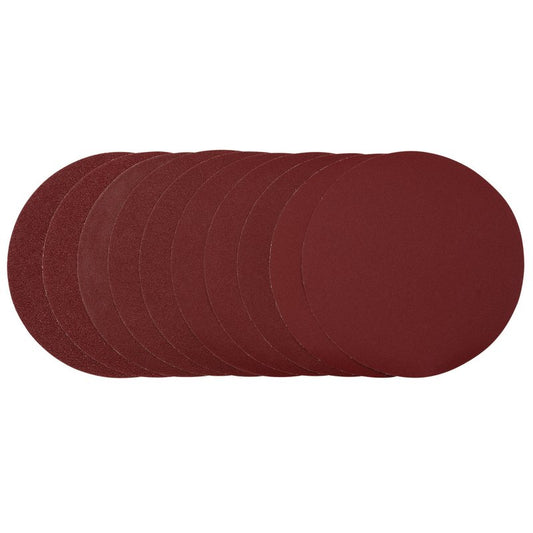 Draper Sanding Discs, 230mm, Assorted Grit (Pack of 10) DRA-10621
