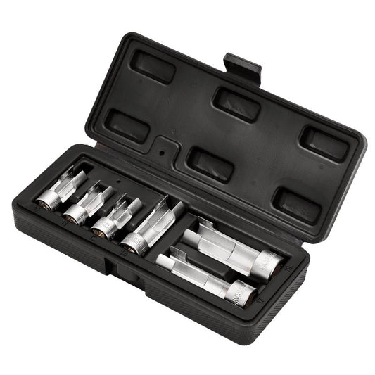 Draper Temperature Sensor Socket Set, 1/2" and 3/8" Sq. Dr. (6 Piece) DRA-12401