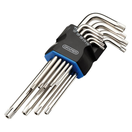 Draper TX-STAR Long Arm Security Key Set (9 Piece)