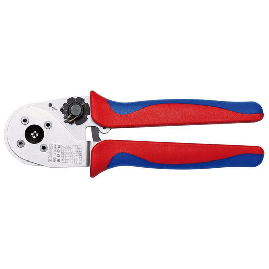 KNIPEX 97 52 67 DT Four-Mandrel Crimping Pliers for DT contacts, 230 mm DRA-13166