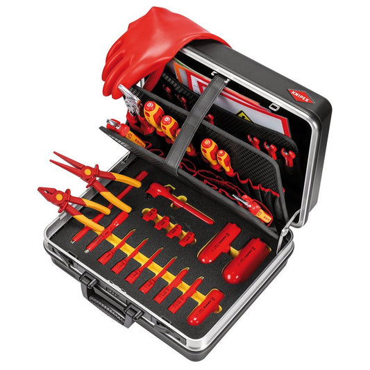 KNIPEX 00 21 05 EV Tool Case "Basic" E-Mobility , 34 Parts, 410mm DRA-13171