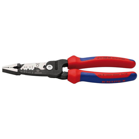 KNIPEX 13 72 200 ME Wire Stripper with Multi-Component Grips, 200mm DRA-13191