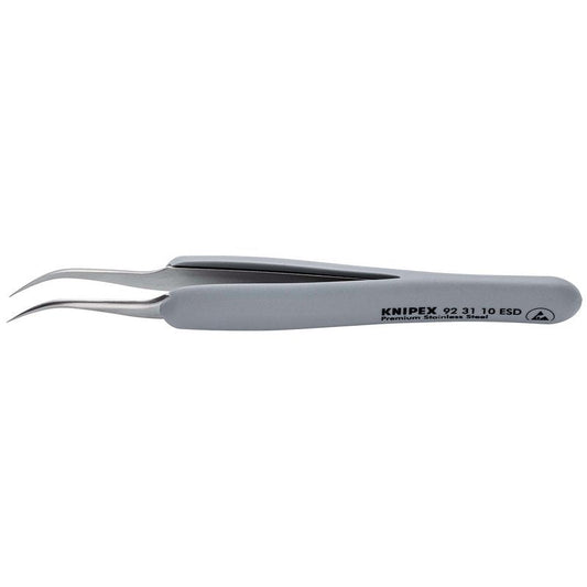 KNIPEX 92 31 10 ESD Precision Tweezers with rubber handles ESD, 122mm DRA-13224