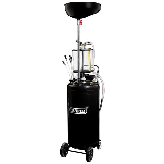 Draper Suction Oil Drainer with Chamber, 90L DRA-13265