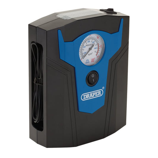 Draper 12V Analogue Tyre Inflator DRA-13274