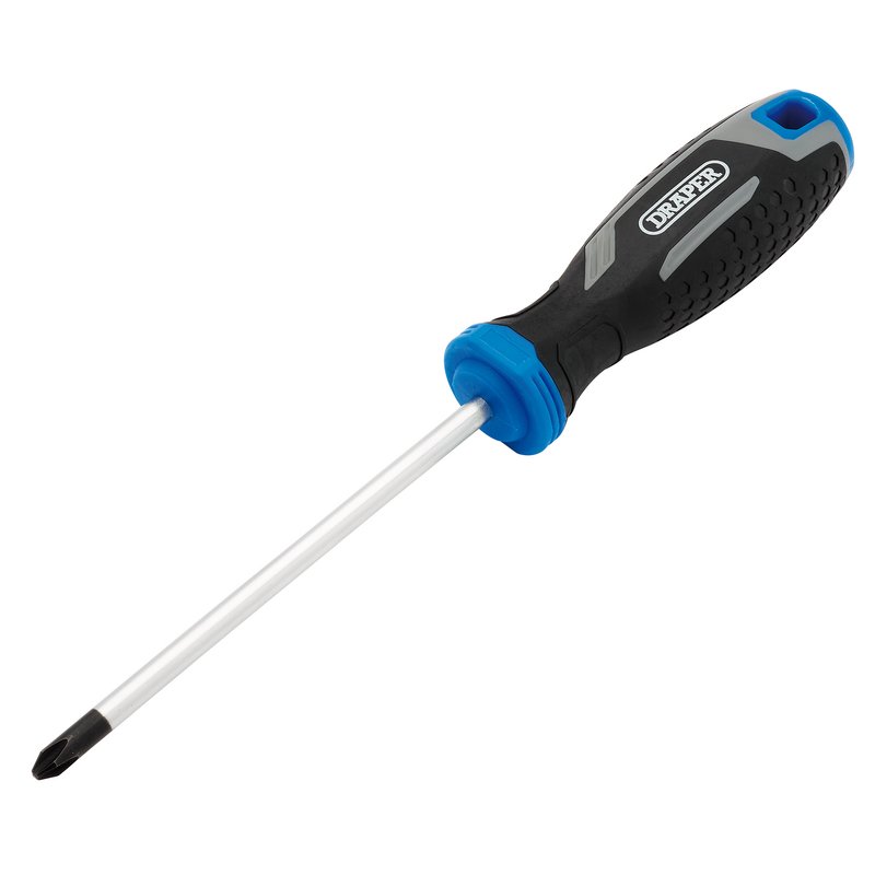 Draper Phillips Soft Grip Screwdriver, PH3 x 150mm DRA-13362