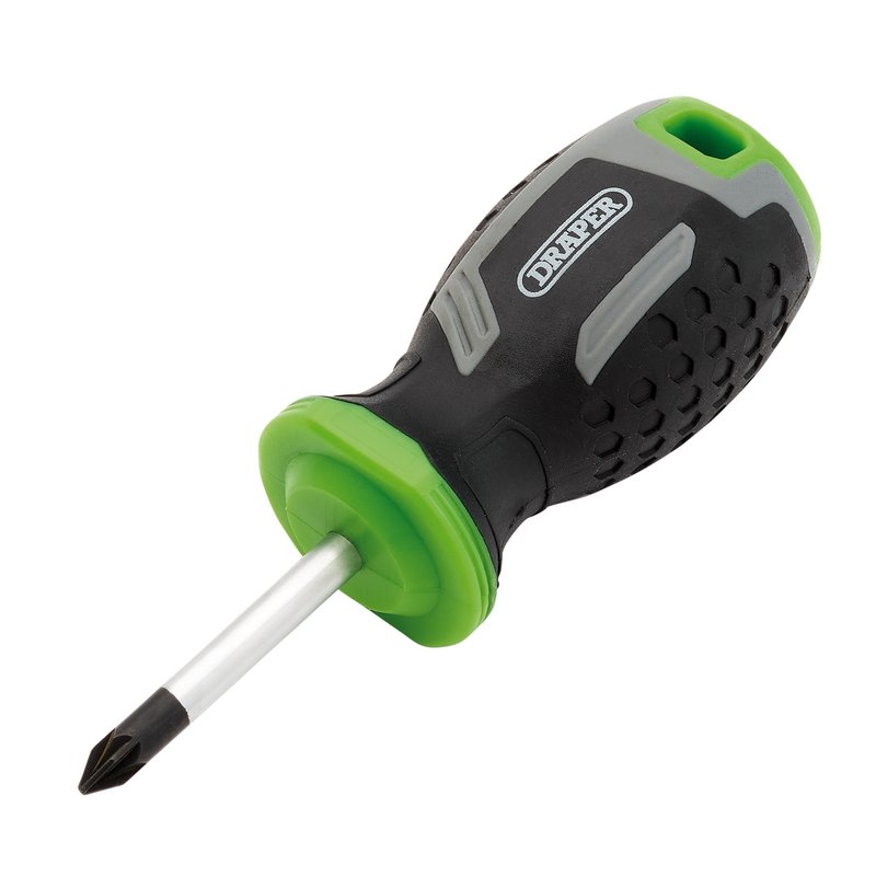 Draper Pozi Soft Grip Screwdriver, PZ1 x 38mm DRA-13367
