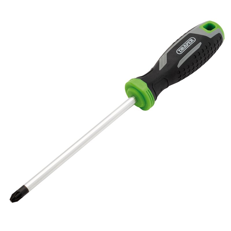 Draper Pozi Soft Grip Screwdriver, PZ3 x 150mm DRA-13375