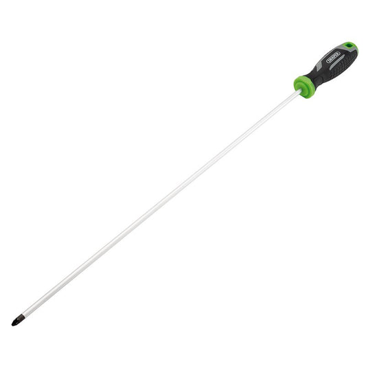 Draper Pozi Soft Grip Screwdriver, PZ2 x 450mm DRA-13376