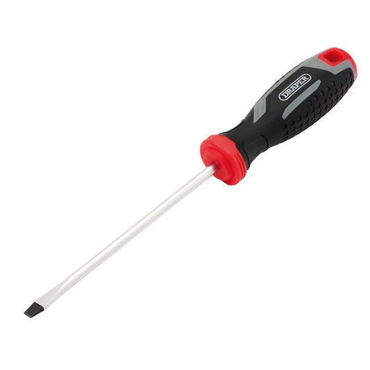 Draper Slotted Soft Grip Screwdriver, SL5.5 x 125mm DRA-13388