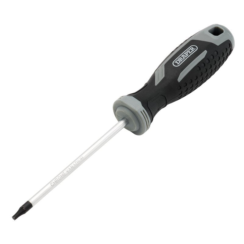 Draper TX-STAR Soft Grip Screwdriver, T15 x 100mm DRA-13399