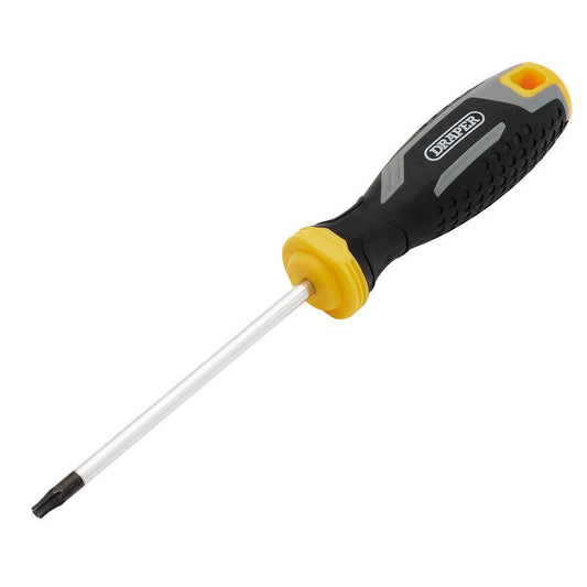 Draper TX-STAR Tamperproof Soft Grip Screwdriver, T20H x 100mm DRA-13410
