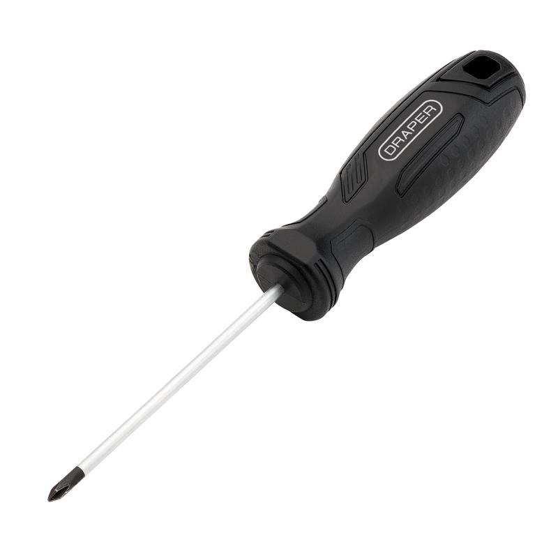 Draper Phillips Hard Grip Screwdriver, PH0 x 75mm DRA-13491