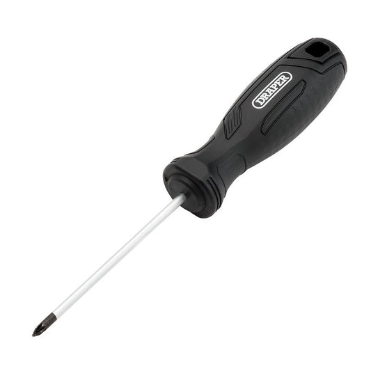 Draper Pozi Hard Grip Screwdriver, PZ0 x 75mm DRA-13512