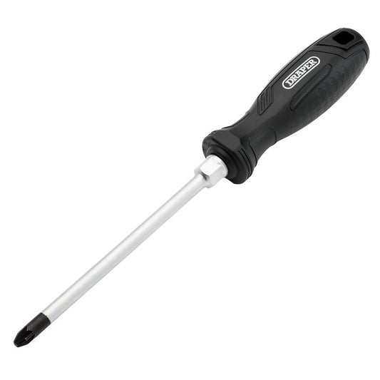 Draper Pozi Hard Grip Screwdriver, PZ3 x 150mm DRA-13524