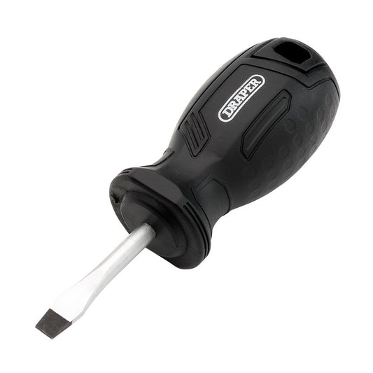 Draper Slotted Hard Grip Screwdriver, 5.5 x 38mm DRA-13527