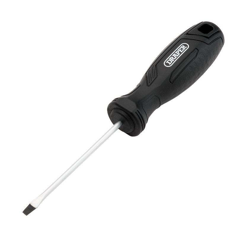 Draper Slotted Hard Grip Screwdriver, 3.0 x 75mm DRA-13529
