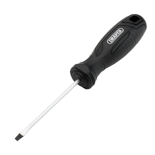 Draper Slotted Hard Grip Screwdriver, 3.0 x 75mm DRA-13529