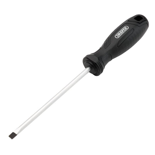 Draper Slotted Parallel Hard Grip Screwdriver, 5.5 x 125mm DRA-13541