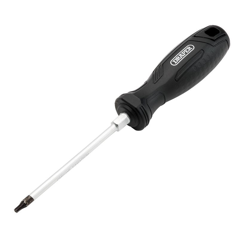 Draper TX-STAR Tamperproof Hard Grip Screwdriver, T15H x 100mm DRA-13570