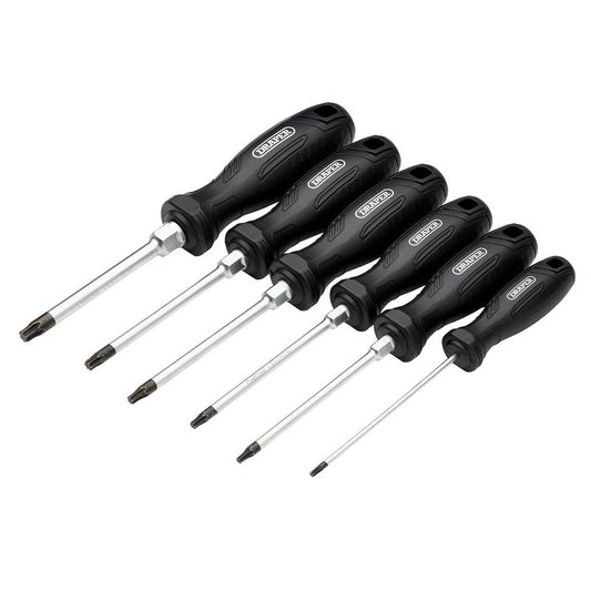 Draper TX-STAR Hard Grip Screwdriver Set (6 Piece) DRA-13585