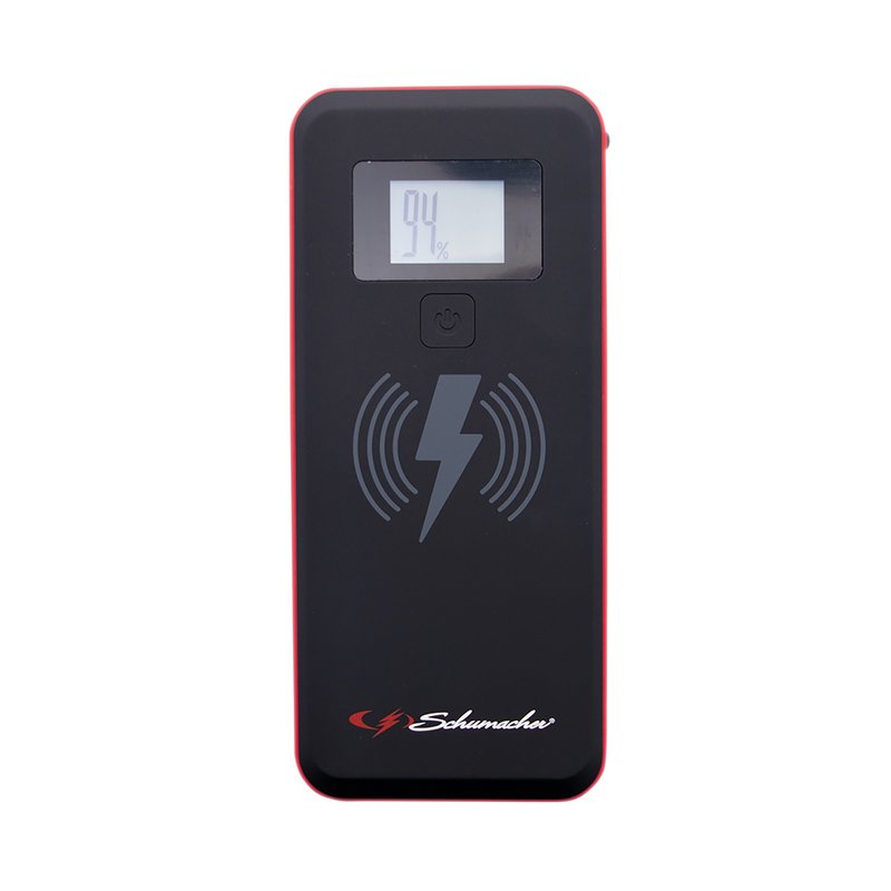 Schumacher SL472 12V Lithium Booster and Power Bank with Wireless Charging, 1000PA DRA-13751