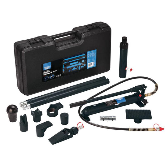 Draper Expert Hydraulic Body Repair Kit, 10 Tonne (14 Piece) DRA-13930