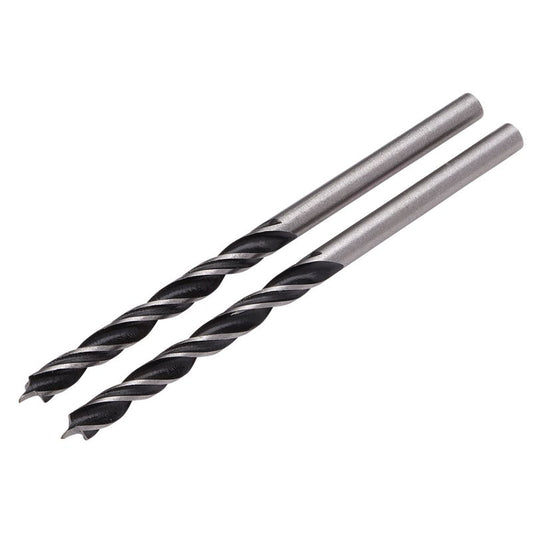 Draper Brad Point Drill Bit, 3.0mm x 60mm (Pack of 2) DRA-16154