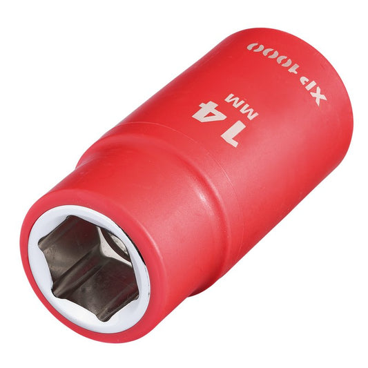 Draper XP1000 VDE Socket, 1/2" Sq. Dr., 14mm DRA-17761