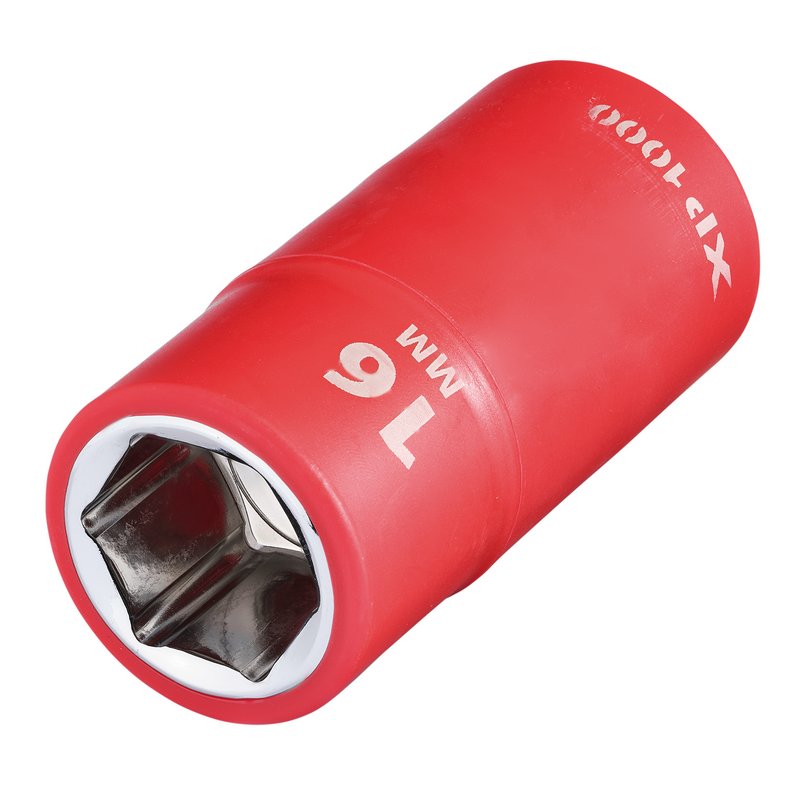 Draper XP1000 VDE Socket, 1/2" Sq. Dr., 16mm DRA-17809