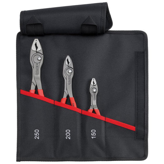 KNIPEX 00 19 61 V01 Twin Grip Slip Joint Pliers Set, 330mm, 3 Parts DRA-18144