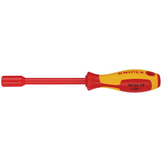 KNIPEX 98 03 10 VDE Insulated Nut Driver, 10.0 x 125mm DRA-18740