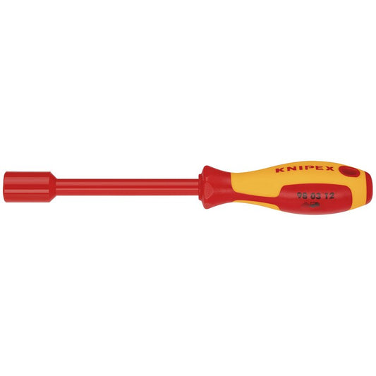 KNIPEX 98 03 12 VDE Insulated Nut Driver, 12.0 x 125mm DRA-18742