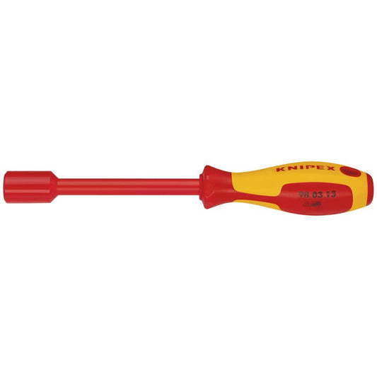 KNIPEX 98 03 13 VDE Insulated Nut Driver, 13.0 x 125mm DRA-18743