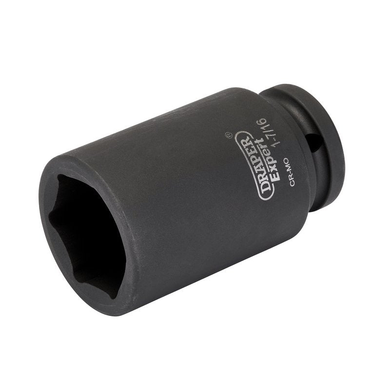 Draper Expert Imperial Deep Impact Socket, 3/4" Sq. Dr. 1.7/16" DRA-18998